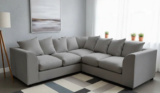Dylon 5 Seater Corner Sofa – Gray