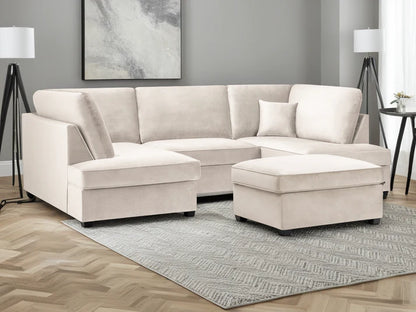 Carnaby Cinema U-Shape Sofa Plush Beige