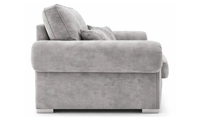 Verona Sofa Set 2 & 3 Seater | Light Grey Fabric Sofa