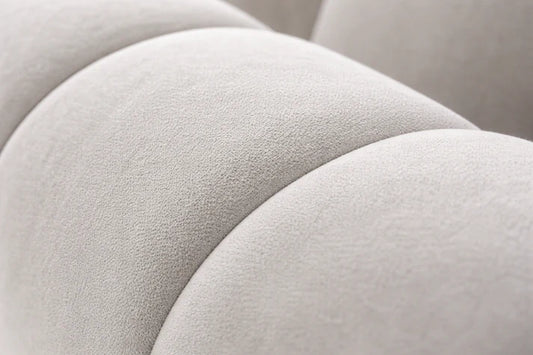 Lilly 3 +2 seater sofa with coffee table in Silver