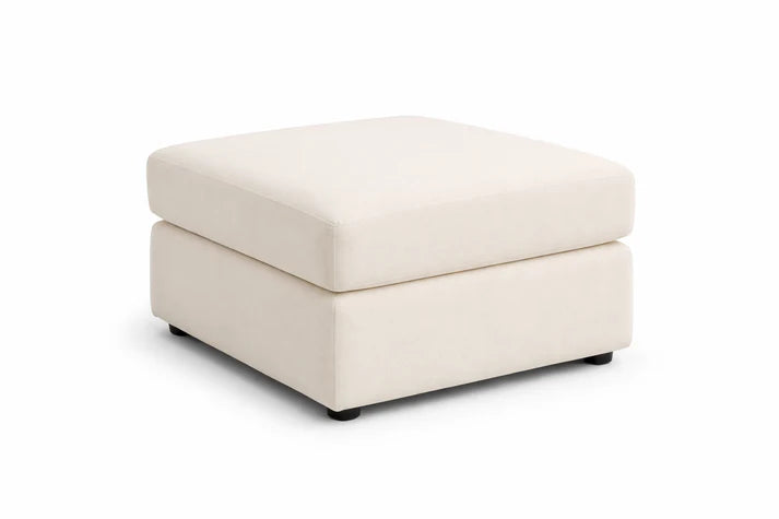 Dylon 3+2 Sofa Set in Cream with Footstool