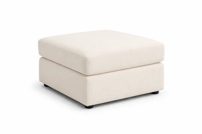 Dylon 3+2 Sofa Set in Cream with Footstool