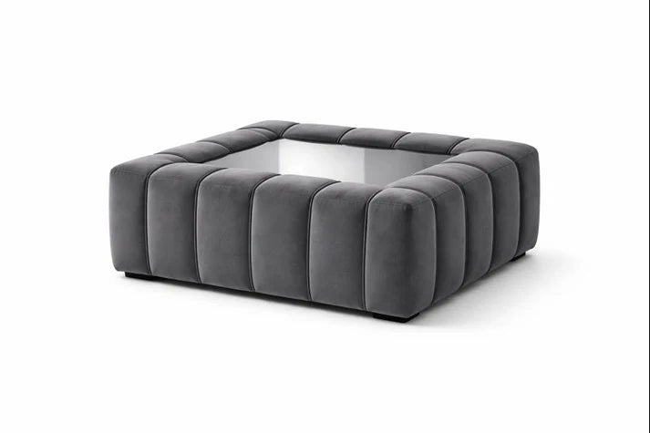 Lilly Dark Grey 3+2 Seater Sofa Set with Coffee Table