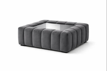 Lilly Dark Grey 3+2 Seater Sofa Set with Coffee Table