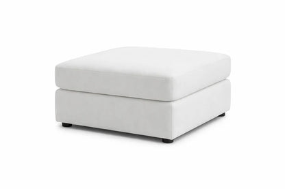 Dylon 3+2 Sofa Set in Off-White with Footstool