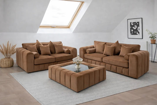 Lilly 3+2 Seater Sofa Set with Coffee Table