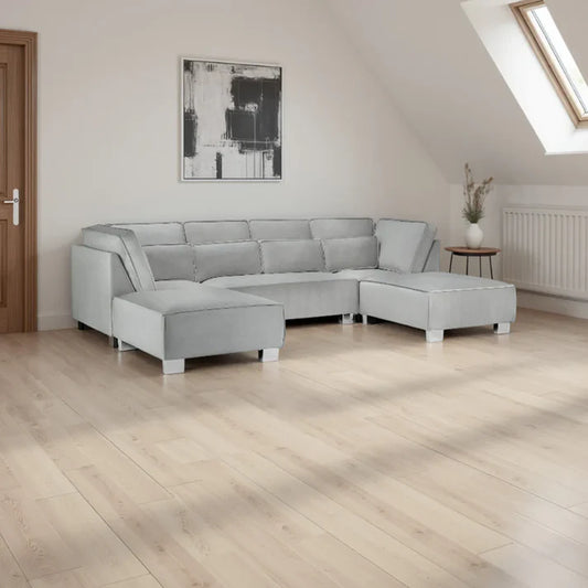 Sloane Sofa Grey U Shape Corner