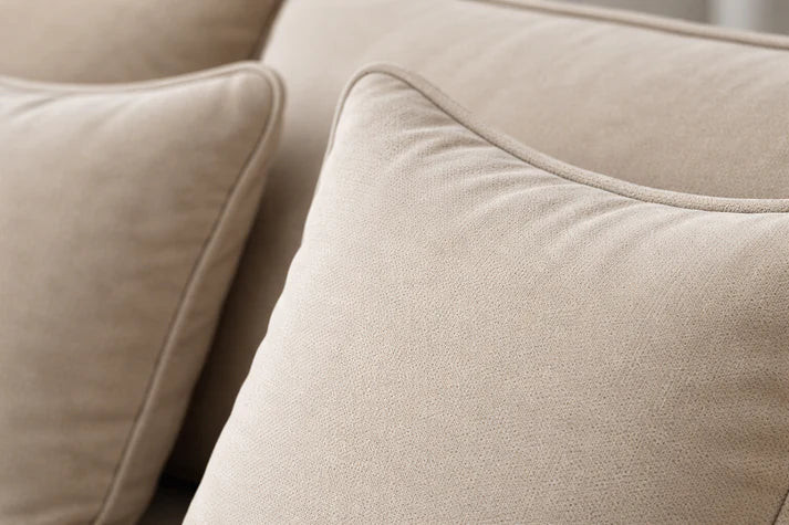 Lilly 3 + 2 Seater Sofa Set with Coffee Table – Beige