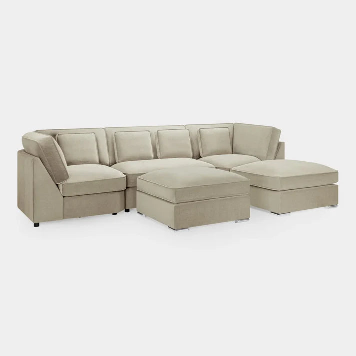 Belgravia Sofa Beige U Shape Corner
