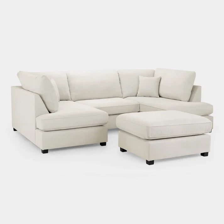 Carnaby Sofa Beige U Shape Corner