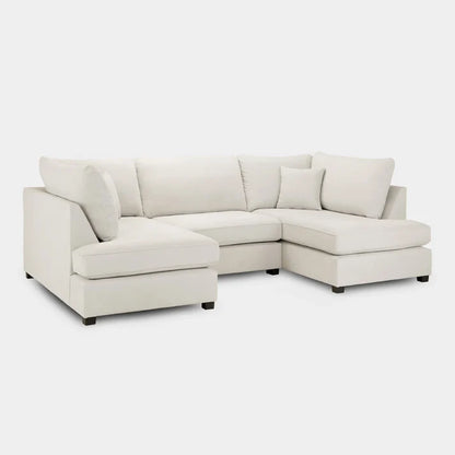 Carnaby Sofa Beige U Shape Corner