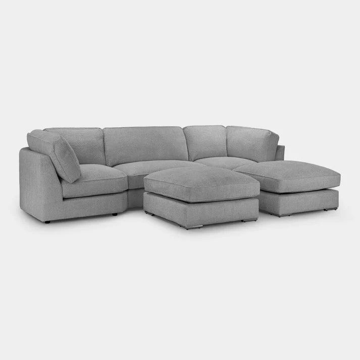 Inga Sofa Grey U Shape Corner