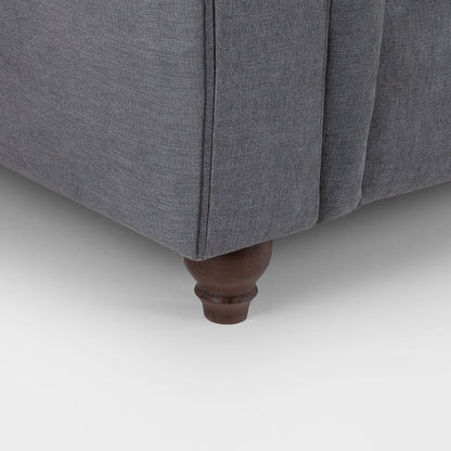 Windsor Fullback Sofa Grey Large Corner