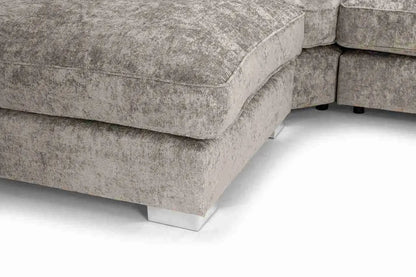 Bishop Truffle Scatterback U Shape Corner Sofa