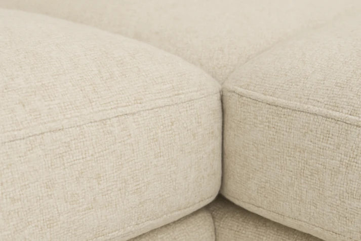 Kingston L-Shape Sectional Sofa – Cream Beige | Modern Minimalist Design